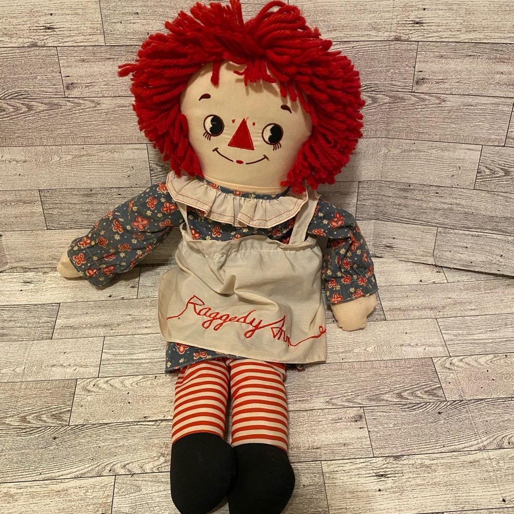 Vintage Applause Raggedy Ann Doll